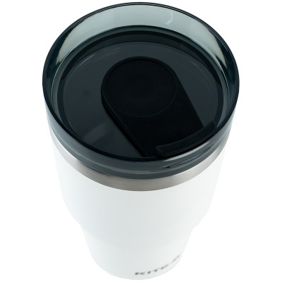 Термокружка Kite 600 мл біла (K24-1206-1) Вінниця - фото 3