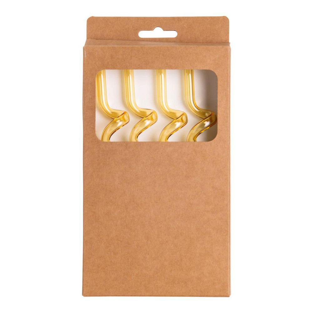 Набір 4 скляних трубочок із йоржиком для чищення HP-34-34Y Київ - фото 3