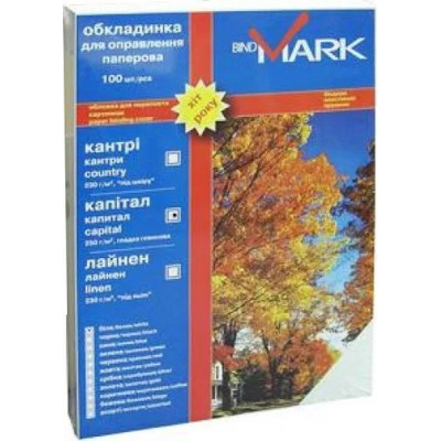 Обкладинка для палітурки bindMARK пл. Кристалл А4 200 мкн (100 шт.) бесцв. (40192) Вінниця - фото 1
