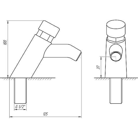 Кран-дозатор Tremolada TREMO 451 для умивальника Київ