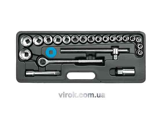 Набір головок торцевих VOREL : квадрат 1/2