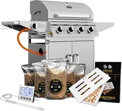 Гриль Koler Relish V2 Silver  Grill Gazowy– Standard Zestaw do Wędzenia Київ