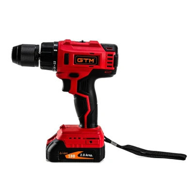 Шуруповерт GTM DSI18/60BL з ударом, 18V, 60Нм, 2x2Ah (DSI18/60BL) Вінниця - фото 3