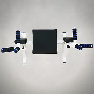 Турнік бруси прес стаціонарний 3 в 1 KZ-557 Спортивні стінки та турніки для дому Білий Київ - фото 5