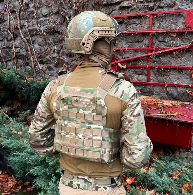 Шолом кевларовий Fast балістичний 3A Каска (розмір універсальний) Мультиким Вінниця - фото 8