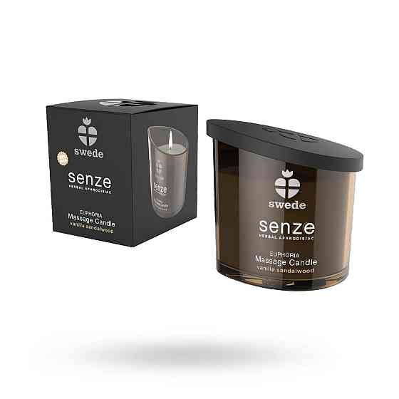 Масажна свічка - Swede Senze Euphoria Vanilla Sandalwood, 50 мл Sex Aura Київ