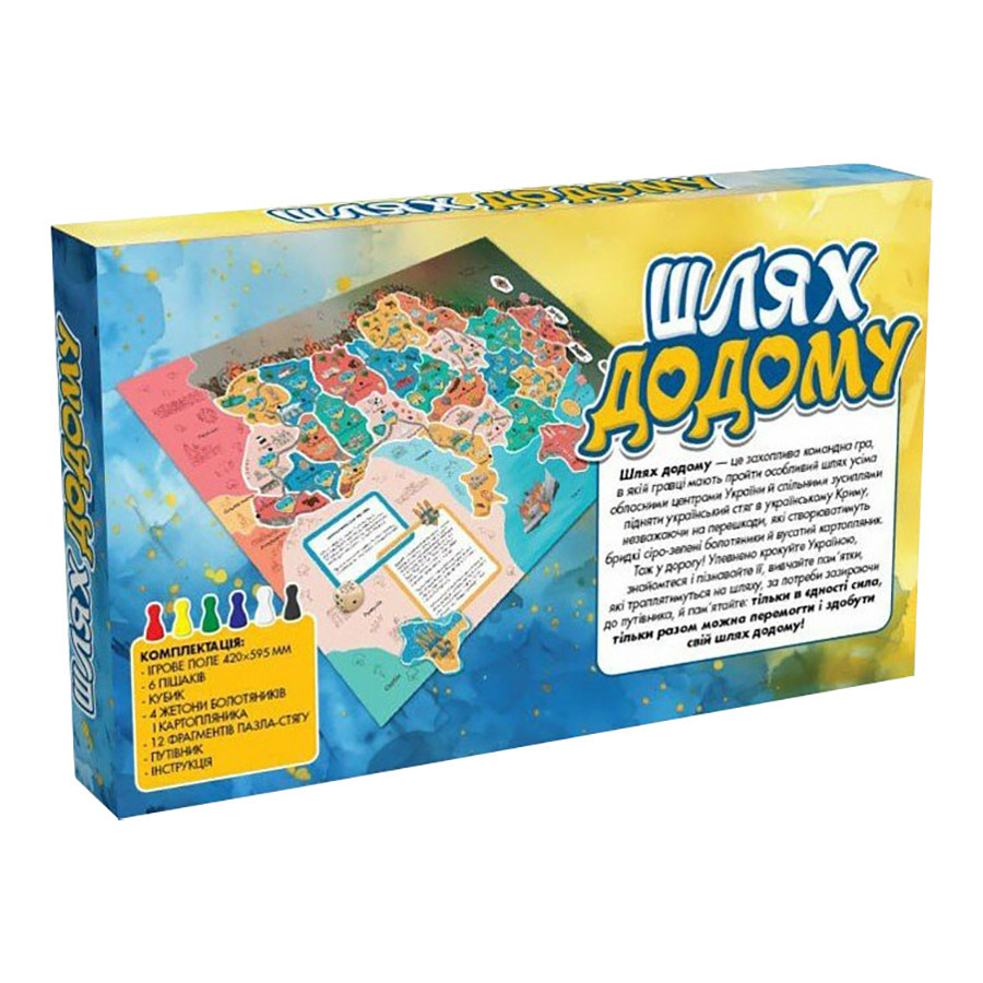 Настольная игра-бродилка Путь домой 153752 игровое поле 420×594 мм Винница - изображение 2