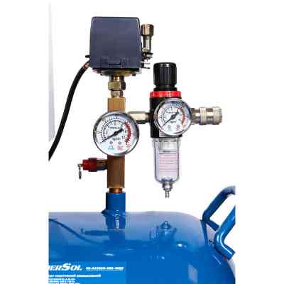 Компрессор Enersol безмасляный, 1650 л/мин, 8.4 кВт, 126.0 кг (ES-AC1650-300-10OF) Винница