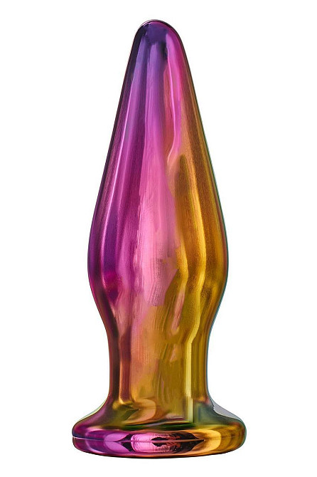 Анальная пробка с вибрацией конусная стеклянная Dream Toys GLAMOUR GLASS Sex Aura Киев - изображение 7