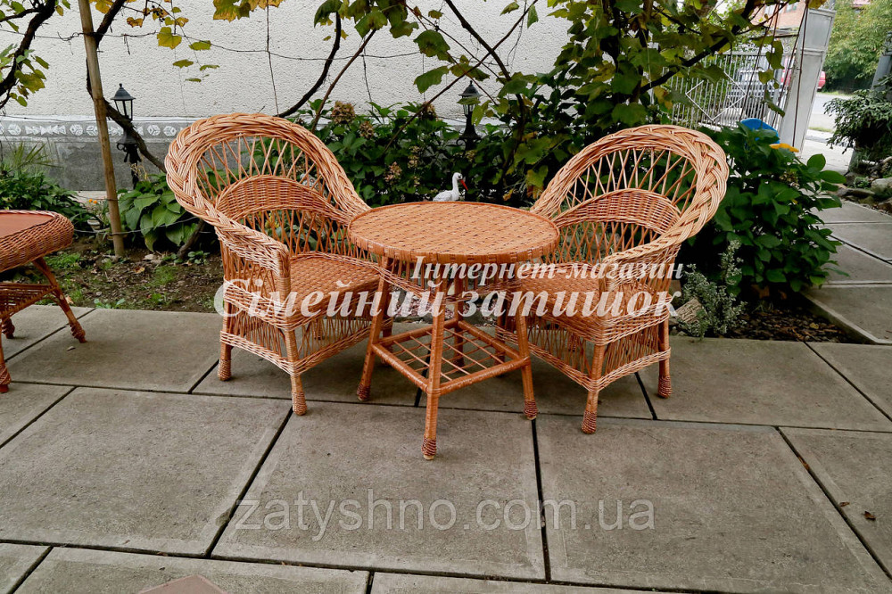 Плетеная садовая мебель из лозы Киев - изображение 5