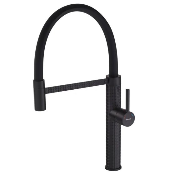 Кухонний змішувач Mixxus Premium Oliwer 017 чорний REFL.BLACK (MI6966) Харків