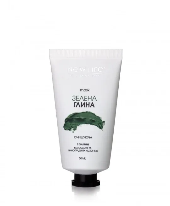 Маска із зеленої глини Очищаюча для всіх типів шкіри Киев - изображение 1