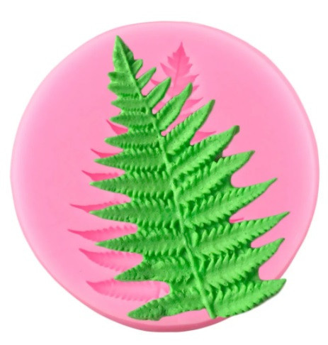 Форма силиконовая Папоротник 55 мм розовый Киев - изображение 3