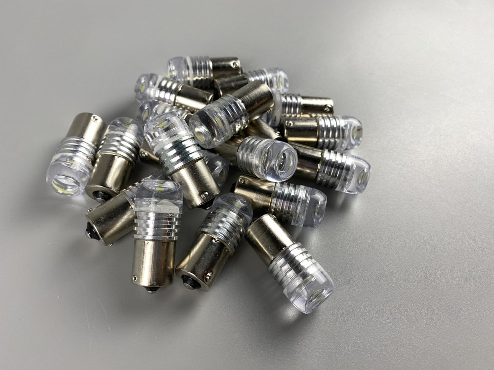 Лампа автомобільна LED стоп-сигнал, лампа покажчика повороту 12V цоколь 1156 BA15s Мукачево - фото 5