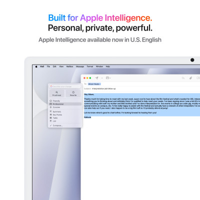 Комп'ютер Apple 24" iMac Retina 4.5K / Apple M4 (10-c/CPU, 10-c/GPU), 16, 512, Silver, Model A3137 (MWUV3UA/A) Вінниця - фото 4