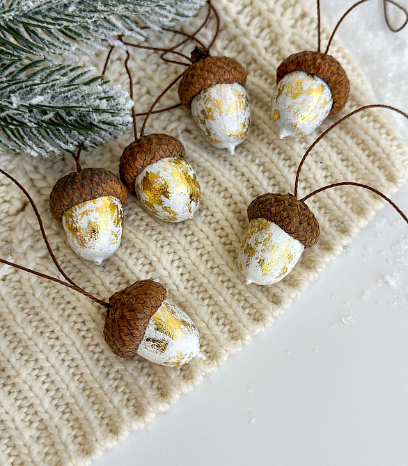 Набор желудей расписанных вручную. Киев - изображение 3