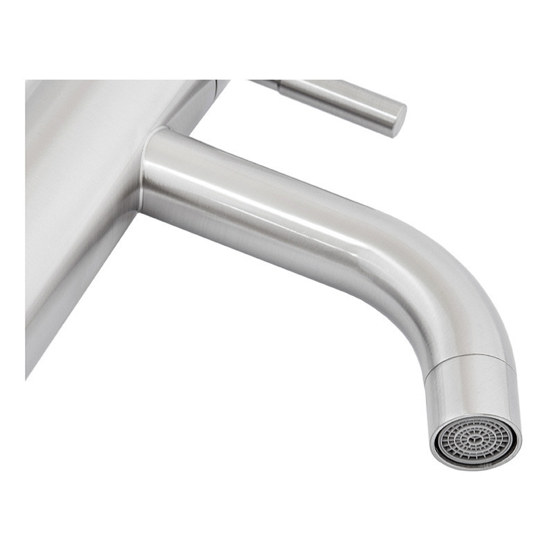 Смеситель для умывальника Armata SUS-001-B из нержавеющей стали (CH6179) Харьков - изображение 3