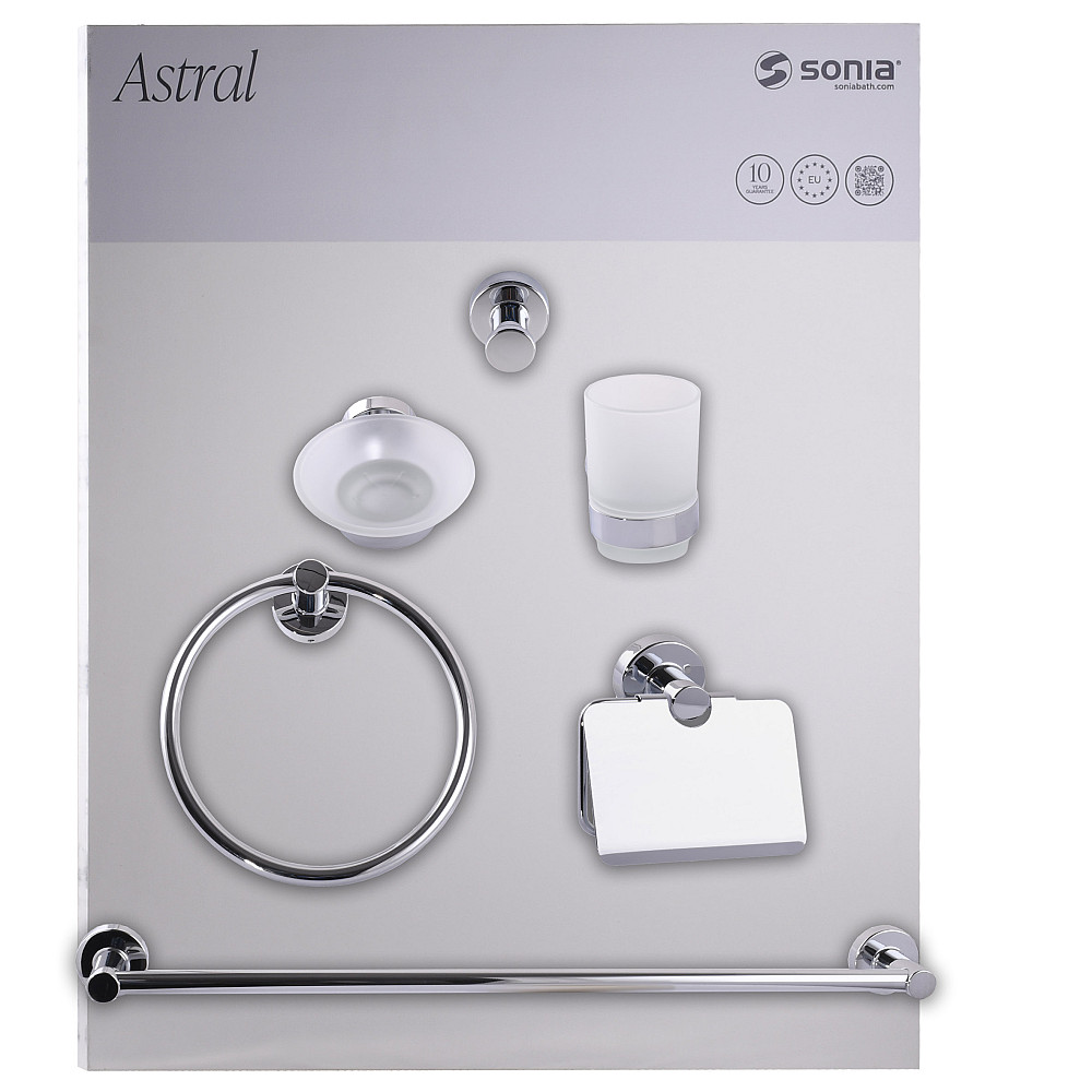 Набір аксесуарів для ванної SONIA ASTRAL KIT( 6 предметів) 181285 Тернопіль - фото 15