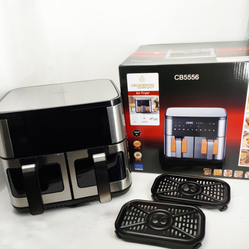 Аэрогриль-фритюрница с сенсорным дисплеем, Аэрогриль без жира, Аэрофритюрница для готовки UH-15 Львов - изображение 4