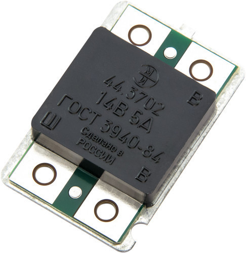 Регулятор ГАЗ 3302 новий зразок (аналог 44.3702) (інтегралка. реле зарядки, шоколадка) напруги Мукачево - фото 1