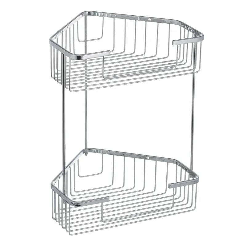 Полка-решетка угловая 2-ярусная Zerix LR335-1 (LL1452) Киев - изображение 1