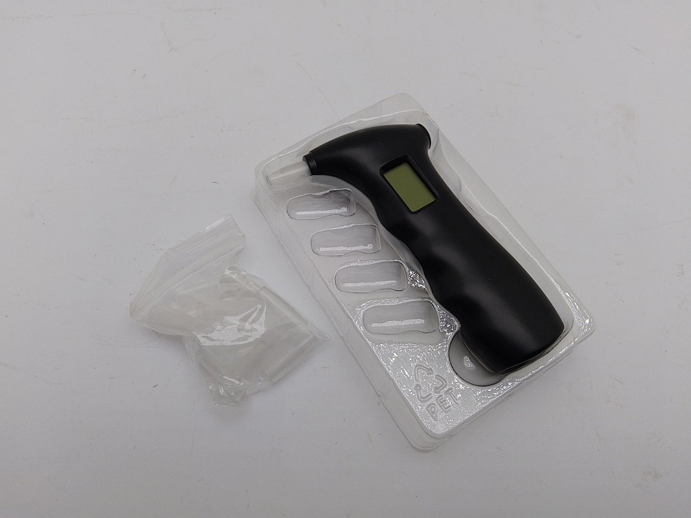 Алкотестер цифровий чорний 27111 Луцк - изображение 1