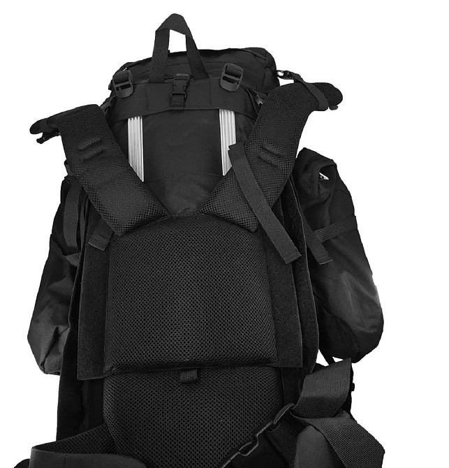 Рюкзак туристичний KAIMAN 70 л червоний Київ - фото 3