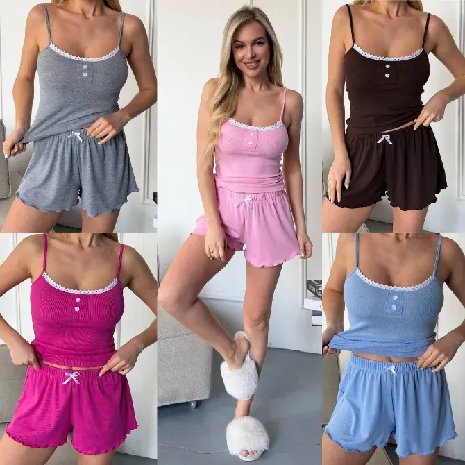 Стильна та комфортна жіноча піжама з м’якого трикотажу рубчик. Одеса - фото 20