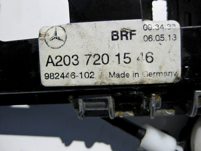 Mercedes-Benz  A2037201546 Склопідйомник передніх лівих дверей C-Class W203 до рестайлу Одеса - фото 3
