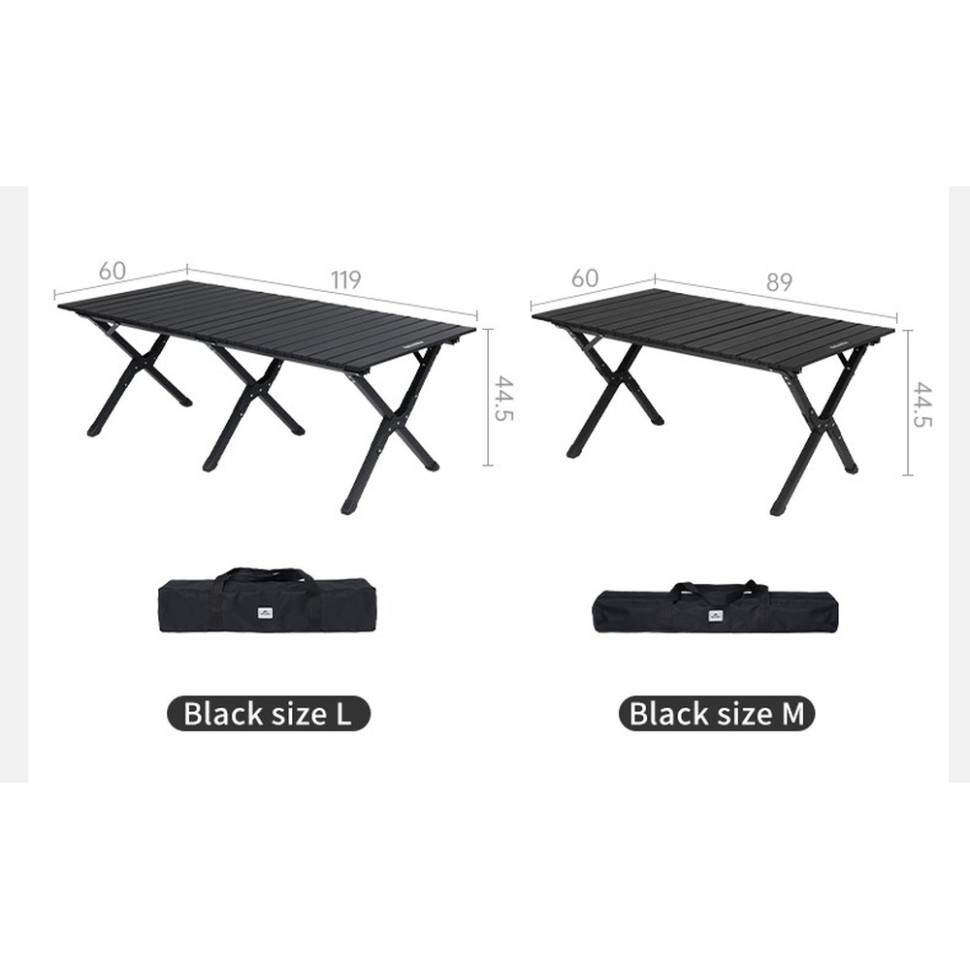 Складаний стіл Naturehike Star Jane T01 CNK2550JJ018, 89х60 см, вуглецева сталь, бежевий Киев - изображение 3