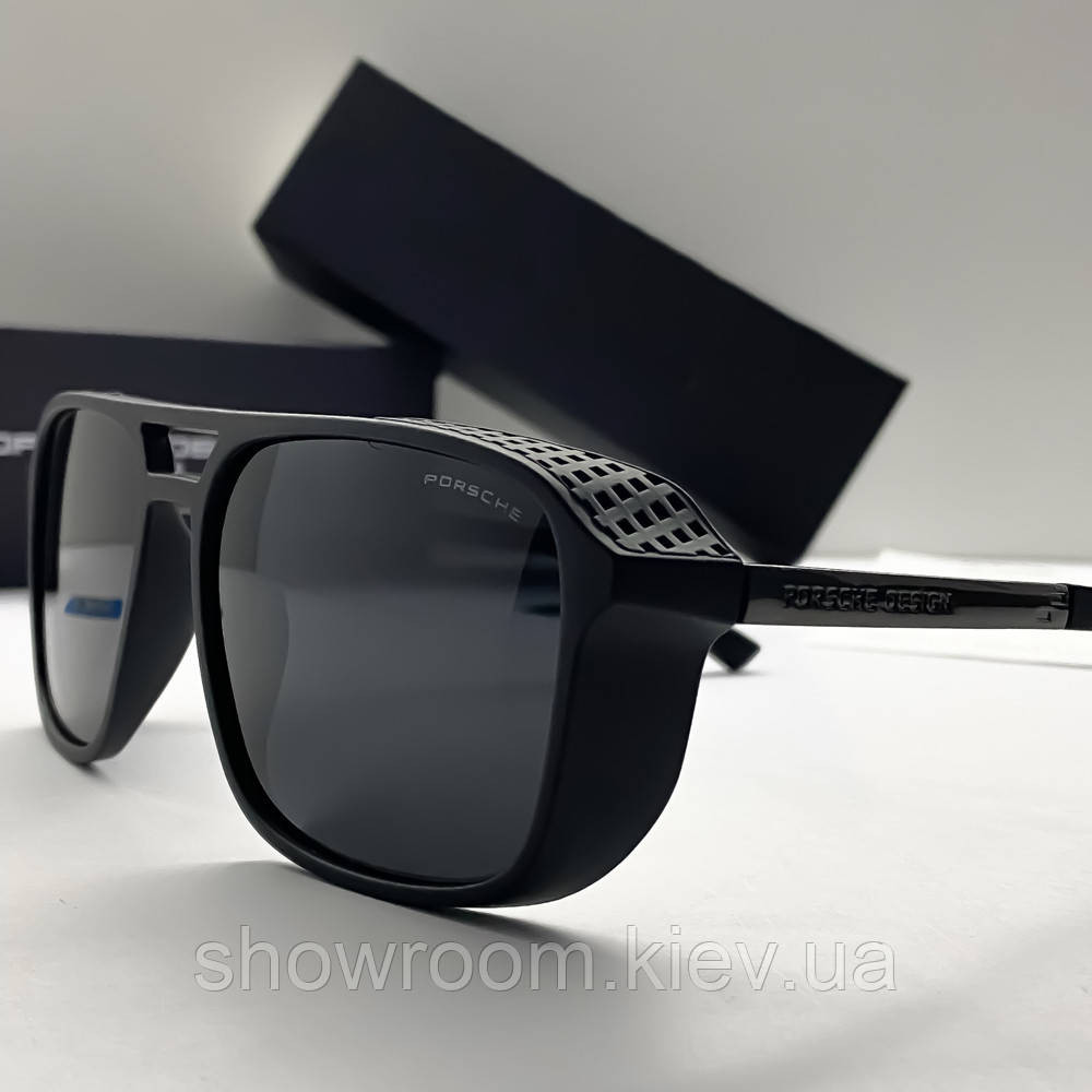 Чоловічі сонцезахисні окуляри з поляризацією Porsche Design (0021) Київ - фото 4