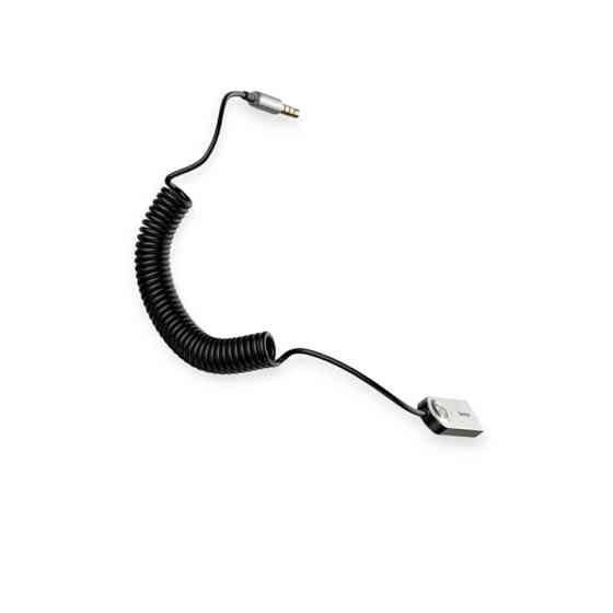 Блютуз адаптер свободные руки подключ. через AUX, зарядка USB, Акумулятор , BTv5.0, кабель 1,2м Baseus Мукачево