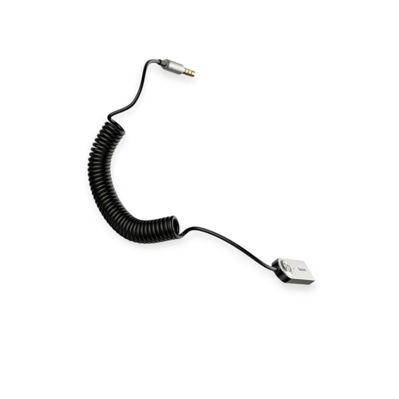 Bluetooth адаптер вільні руки підключення. через AUX, зарядка USB, Акумулятор, BTv5.0, кабель 1,2м Baseus Мукачево - фото 2