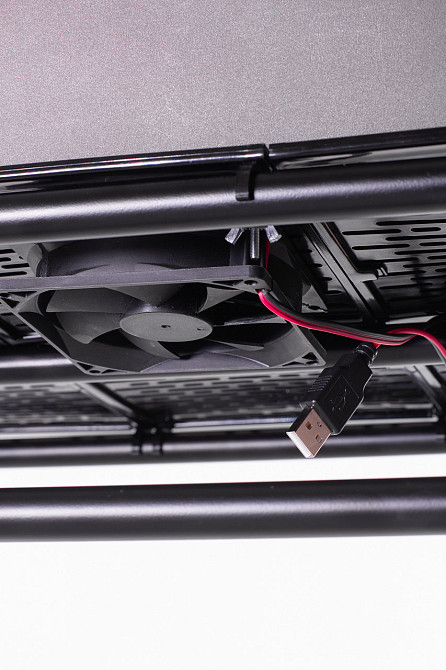 Металевий стіл для ноутбука Mouzer Cooler з вентилятором. Підставка-стол для ноутбука з активним охо Борисполь - изображение 8