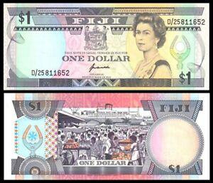 Фиджи/Fiji 1 Dollar 1993 Pick 89 UNC Полтава - изображение 1