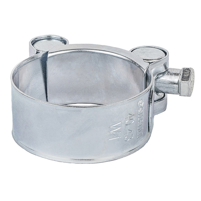 Хомут силовий оцинкований 20 мм Ø40-43 мм (КРАТНО 5 шт.) SIGMA (2509141) Київ - фото 3