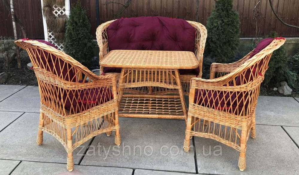 Мебель плетеная из лозы на подарок Киев - изображение 5