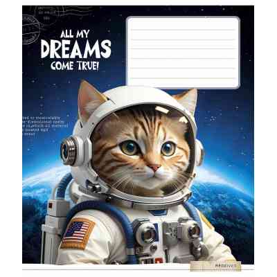 Зошит Школярик Best professions 12 аркушів клітинка (012-3424K) Вінниця