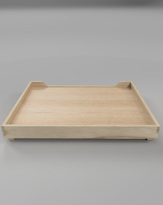 Лежак деревянный для собаки 