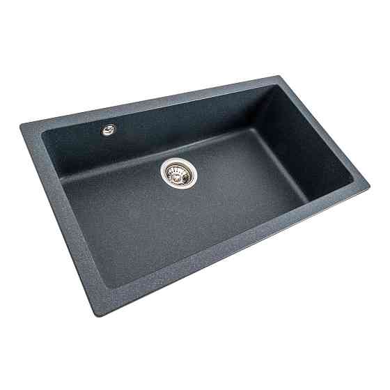 Гранітна мийка для кухні VALESO PARUANA 7945 матова Антрацит Коломыя