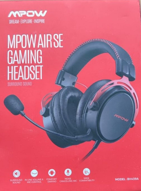 Игровая гарнитура Mpow BH439a наушники. Харьков - изображение 1