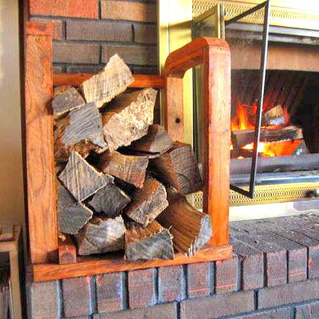 Дровница деревянная 