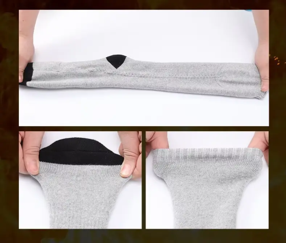 Носки KC-S0023 с подогревом и блоком питания 2200 mAh (Серый) Винница