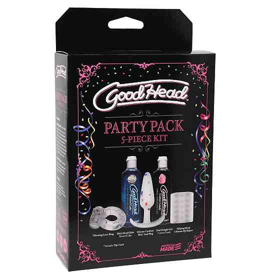 Набір Doc Johnson GoodHead - Party Pack - 5 Piece Kit Sex Aura Київ