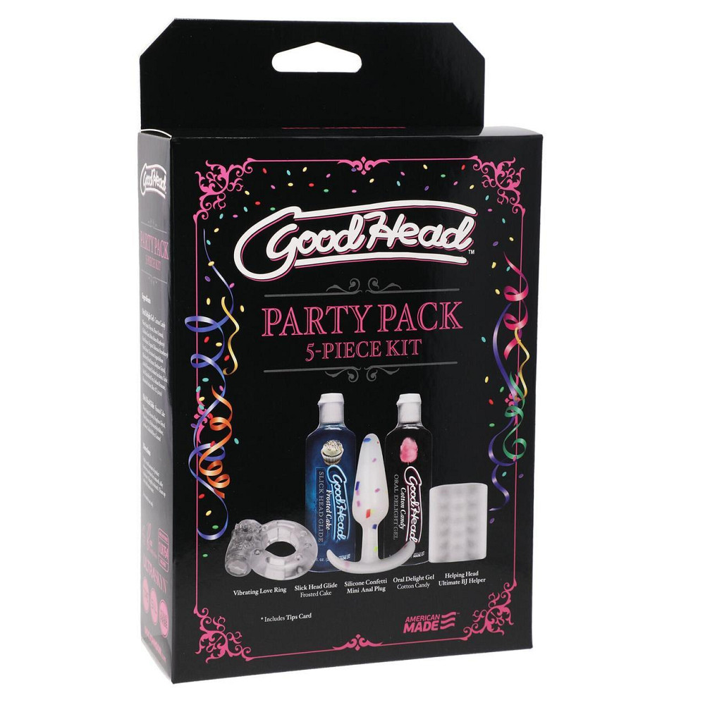 Набір Doc Johnson GoodHead - Party Pack - 5 Piece Kit Sex Aura Київ - фото 2