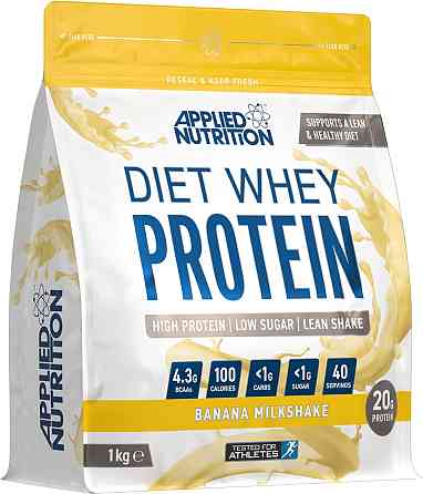 Протеїн Applied Nutrition Diet Whey High Protein Powder (1 kg - 40 Servings) (Banana Milkshake) Луцьк