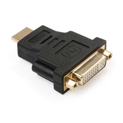 Перехідник HDMI AM to DVI 24+5 F Vinga (VCPAHDMIM2DVIFBK) Вінниця - фото 1