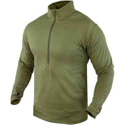 Термокофта Condor-Clothing Base II Zip Pullover Olive Drab XL (603-001-XL) Вінниця