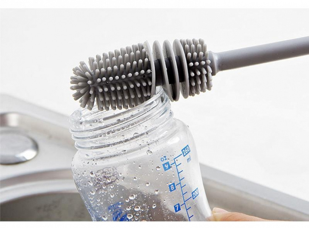 Багатофункціональна щітка для миття пляшечок та келихів Вінниця - фото 1