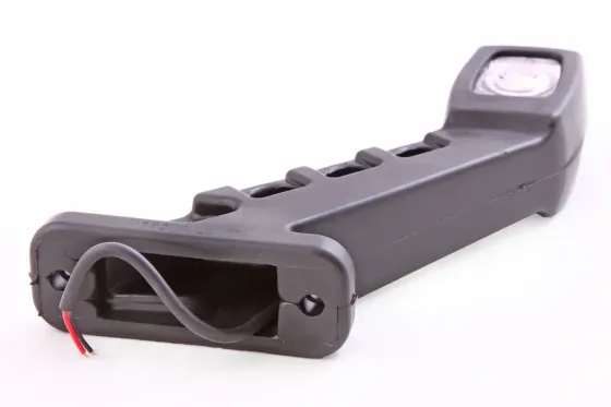 Габаритний бічний ріжок 19см диодовий косою червоний/білий/ оранжевий Вінниця